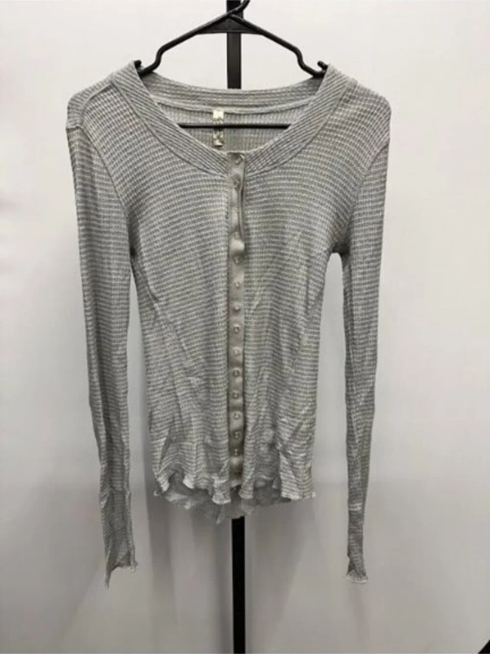 Free People Intimately Going Places Cardi in Heather Grey